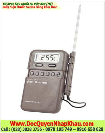 Nhiệt kế MinMax dải đo –50.0 to 260.0°C, 4045 Traceable® Digital Thermometer chính hãng Control 