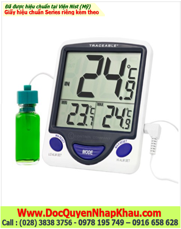 Traceable 4548, Nhiệt kế có Đầu dò với dải đo –50°C đến 70°C Traceable 4548 @ Jumbo Thermometer