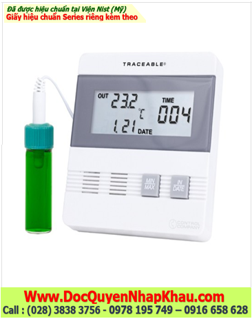 Nhiệt kế MinMax –40.0 đến 80.0°C 4605 Memory Traceable® Thermometer