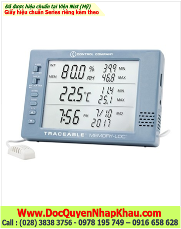 Ẩm kế đo 0% đến 95%RH, 6454 Memory-Loc™ Datalogging Traceable® Hygrometer