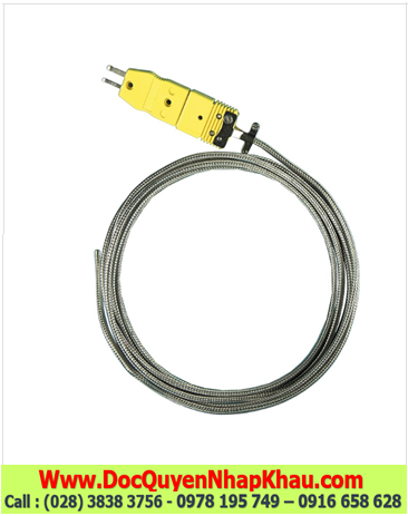 Phụ kiện đầu dò que thăm nhiệt -73 to 982°, 8613 High-Temperature Type-K braided Probe