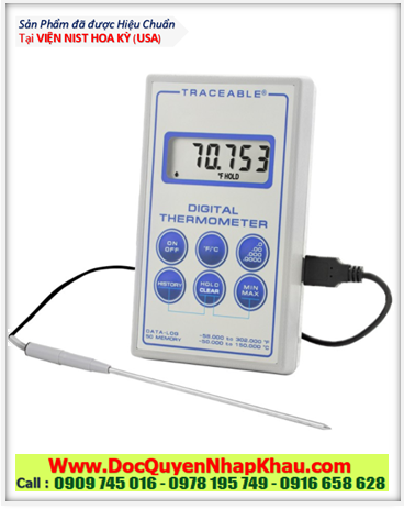 Traceable 4000, Nhiệt kế -50°C đến 150.000°C  Traceable® 4000 Digital Thermometer