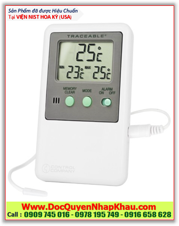 Traceable 4048, Nhiệt kế tủ lạnh-tủ đông –50 đến 70°C, 4048 Traceable@ Digital Memory Monitoring Thermometer