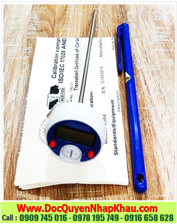 Traceable 4049, Nhiệt kế Que thăm nhiệt dải đo từ –50 đến 150°C Traceable® 4049 Jumbo-Display Dial Thermometer