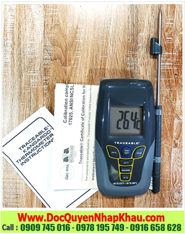 Traceable 4430, Nhiệt kế Que thăm nhiệt MinMax -50 đến 300 °C Traceable@ 4430 Kangaroo™ Thermometer 