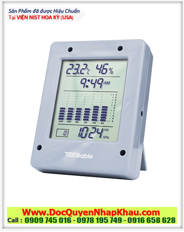 Traceable 6530, Nhiệt kế với dải đo 0ºC đến 55ºC, 6530 Traceable @ Digital Monitoring Barometer