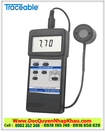 Traceable@ 3253; Máy đo ánh sáng Traceable@ 3253 Ultraviolet Light Meter 0-199.9 µW/cm2, 200 -1.999 mW/cm2, 2.00-19.99 mW/cm2 chính hãng