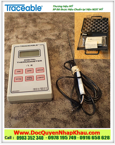 Traceable 4000, Nhiệt kế -50°C đến 150.000°C  Traceable® 4000 Digital Thermometer