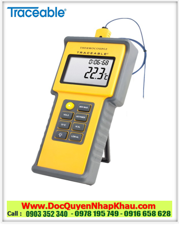 Nhiệt kế MinMax dải đo –200 to 1370°C , 4015 Traceable® Total-Range Thermometer chính hãng COntrol 