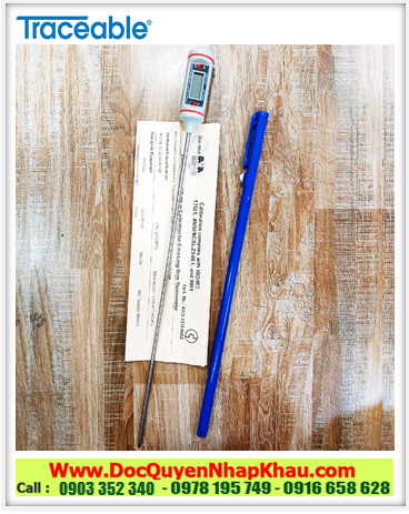Traceable 4052, Nhiệt kế Que thăm nhiệt –50 đến 150°C Traceable @ 4052 Long-Stem Traceable® Thermometers |HẾT HÀNG