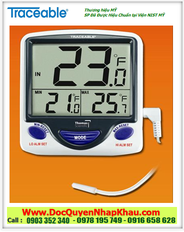 Nhiệt kế MinMax –50 to 70°C, 4148 Jumbo Traceable® Thermometer