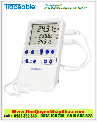 Traceable 4240, Nhiệt kế MinMax –50°C  7đến 70°C Traceable 4240 Hi-Accuracy Thermometer