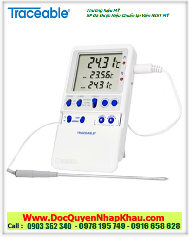 Nhiệt kế MinMax –50 to 70°C, 4337 Hi-Accuracy Dual Traceable® Thermometer