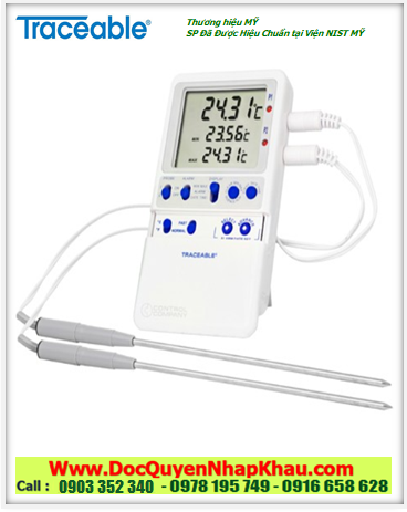 Nhiệt kế MinMax –50 to 70°C, 4338 Hi-Accuracy Dual Traceable® Thermometer