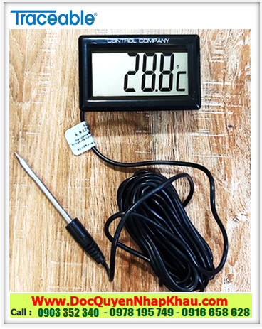 Nhiệt kế MinMax –50 đến 300°C, 4376 Traceable® Snap-in Module with Probe chính hãng Control