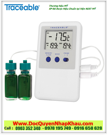 Traceable@ 4731, Nhiệt kế tủ đông tủ lạnh –50 đến 70°C Traceable@ 4731 Ultra™ Traceable® Thermometer