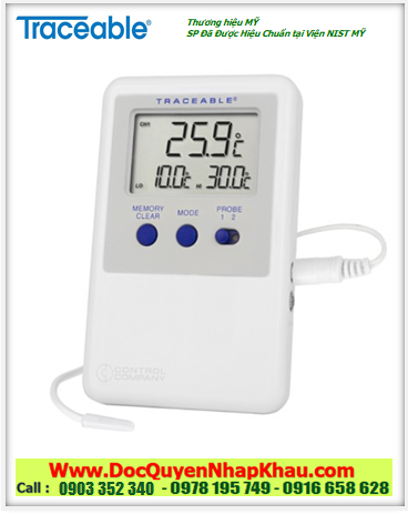 Traceable@ 4732, Nhiệt kế tủ đông tủ lạnh –50 đến 70°C Traceable@ 4732 Ultra™ Traceable® Thermometer 