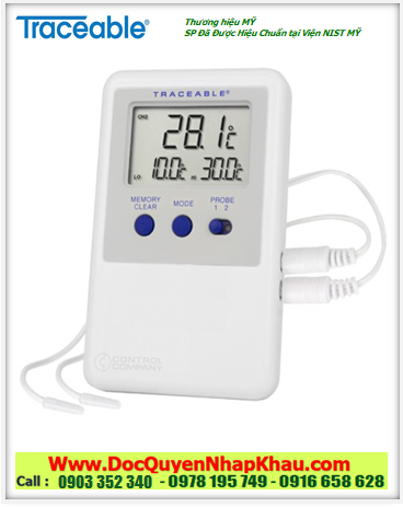 Traceable@ 4733, Nhiệt kế tủ đông tủ lạnh –50 đến 70°C Traceable@ 4733 Ultra™ Traceable® Thermometer 