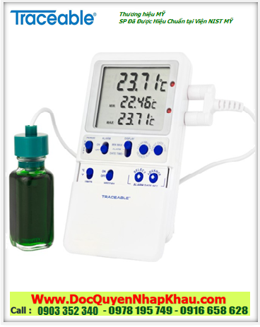 Nhiệt kế MinMax –50.00 to 70.00°C, 6408 Platinum High-Accuracy Traceable® Freezer Thermometer