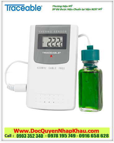 Nhiệt kế tủ đông tủ lạnh -50.0 to 70.0 °C, 6425 Additional Bottle Remote module Thermomter